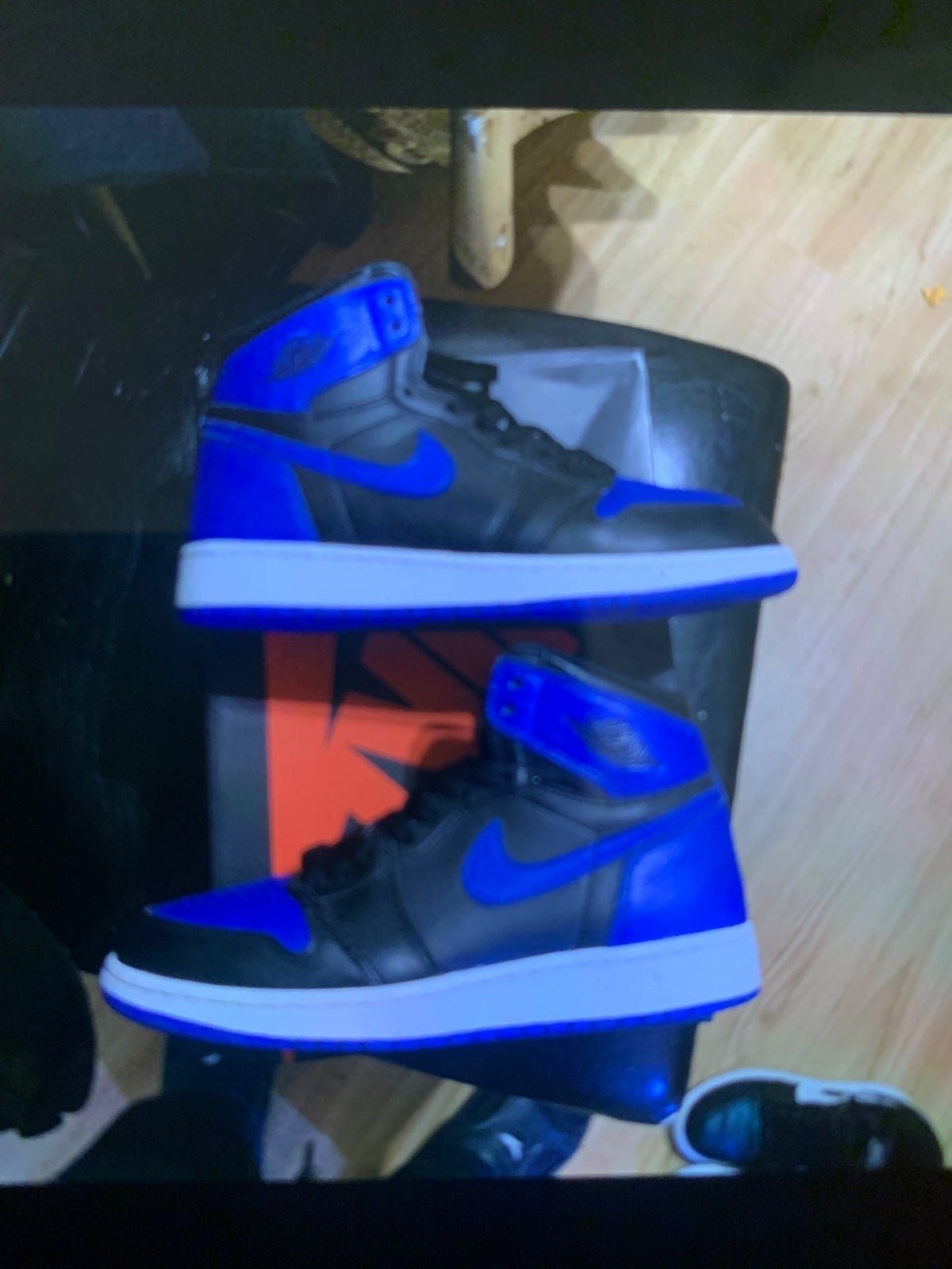 Nike air Jordan 1 royal used sz 5