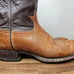 Vintage Tony Lama Mens Tan Shrunken Shoulder 2023 Size 8 D