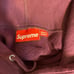 Supreme Box Logo Hooded Sweatshirt burgandy