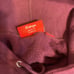 Supreme Box Logo Hooded Sweatshirt burgandy