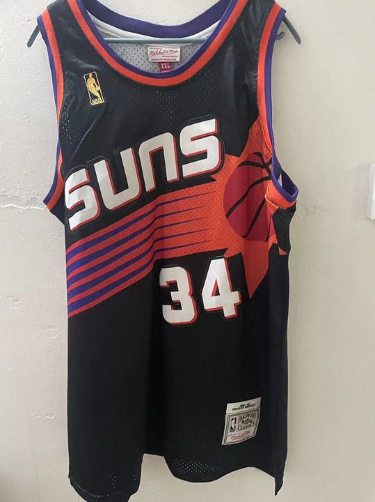Jersey NBA Men's Phoenix Suns Charles Barkley Classic Style Jersey