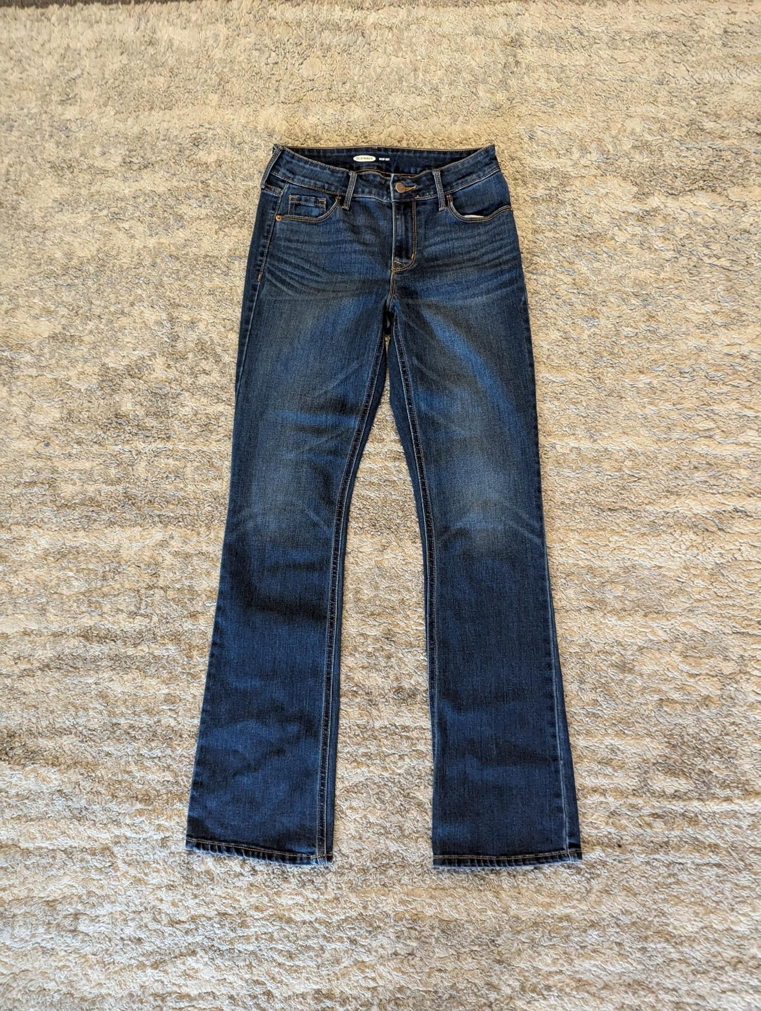 Old Navy boot cut size 2, blue denim jeans