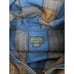 Pendleton Plaid Wool Zip Up Hoodie Women's Size Large Blue Pockets
