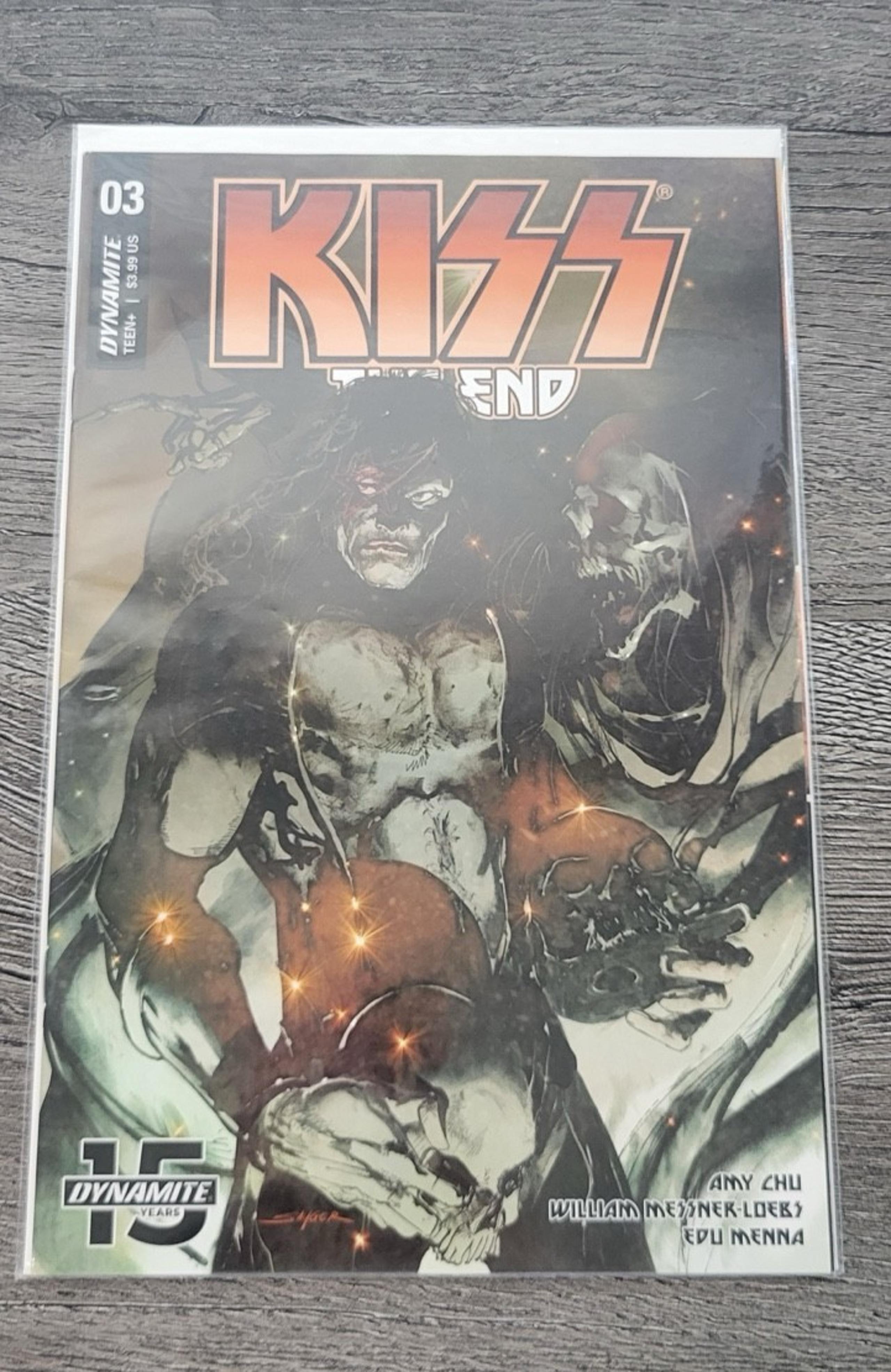Kiss The End #3 Dynamite Entertainment NM Comic Book