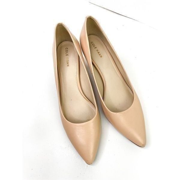 Cole Haan Women's Go-To Park Pumps in Beige Size 7