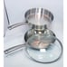 2 Calphalon 10 Skillet 5003 / 1390 Heavy-Duty Stainless-Steel Fry Pan And Lid