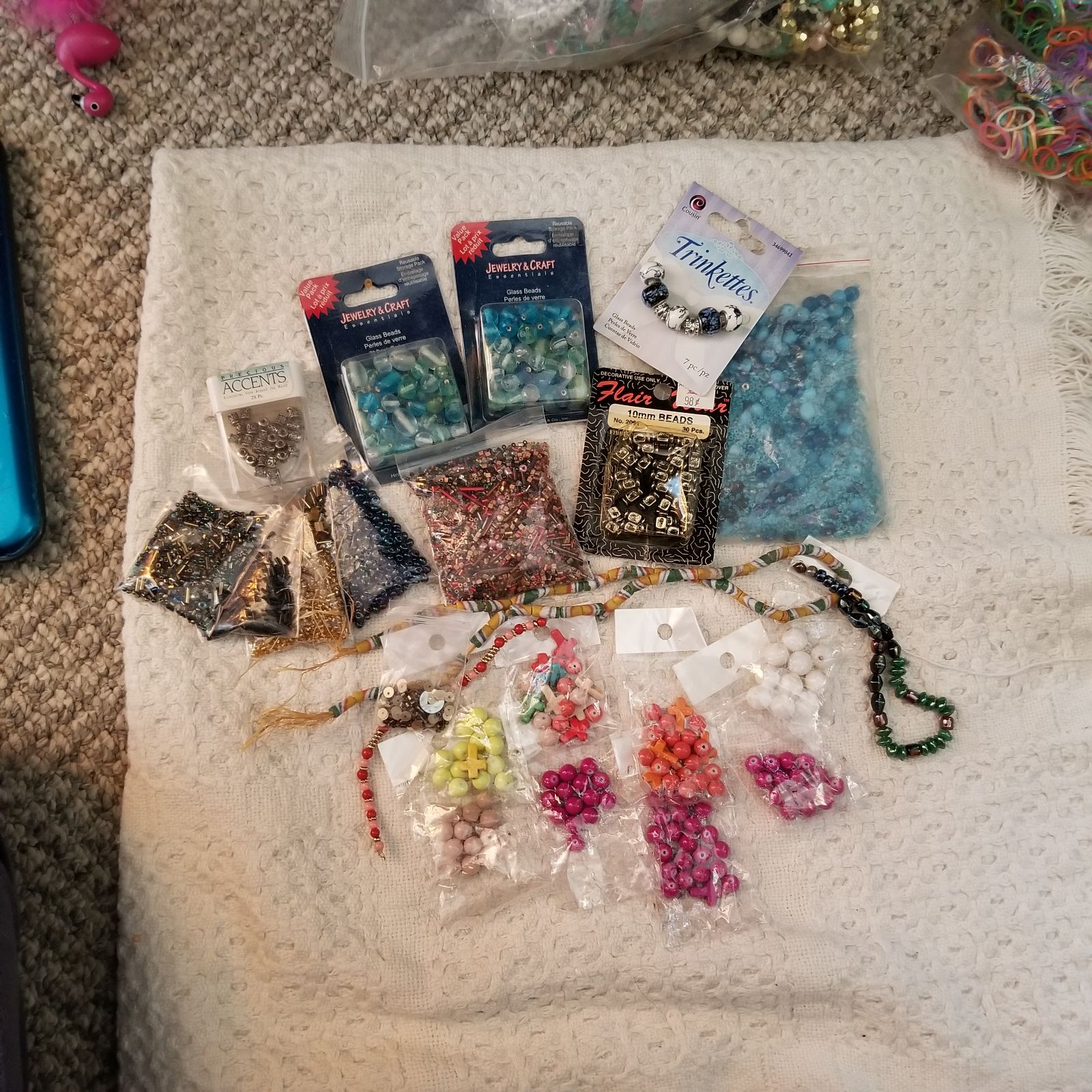 Lot of beads for jewelry making