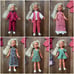 Vtg 1971 Beautiful DINA Doll Ideal Velvet's Friend GROW HAIR DOLL Suntan Outfits
