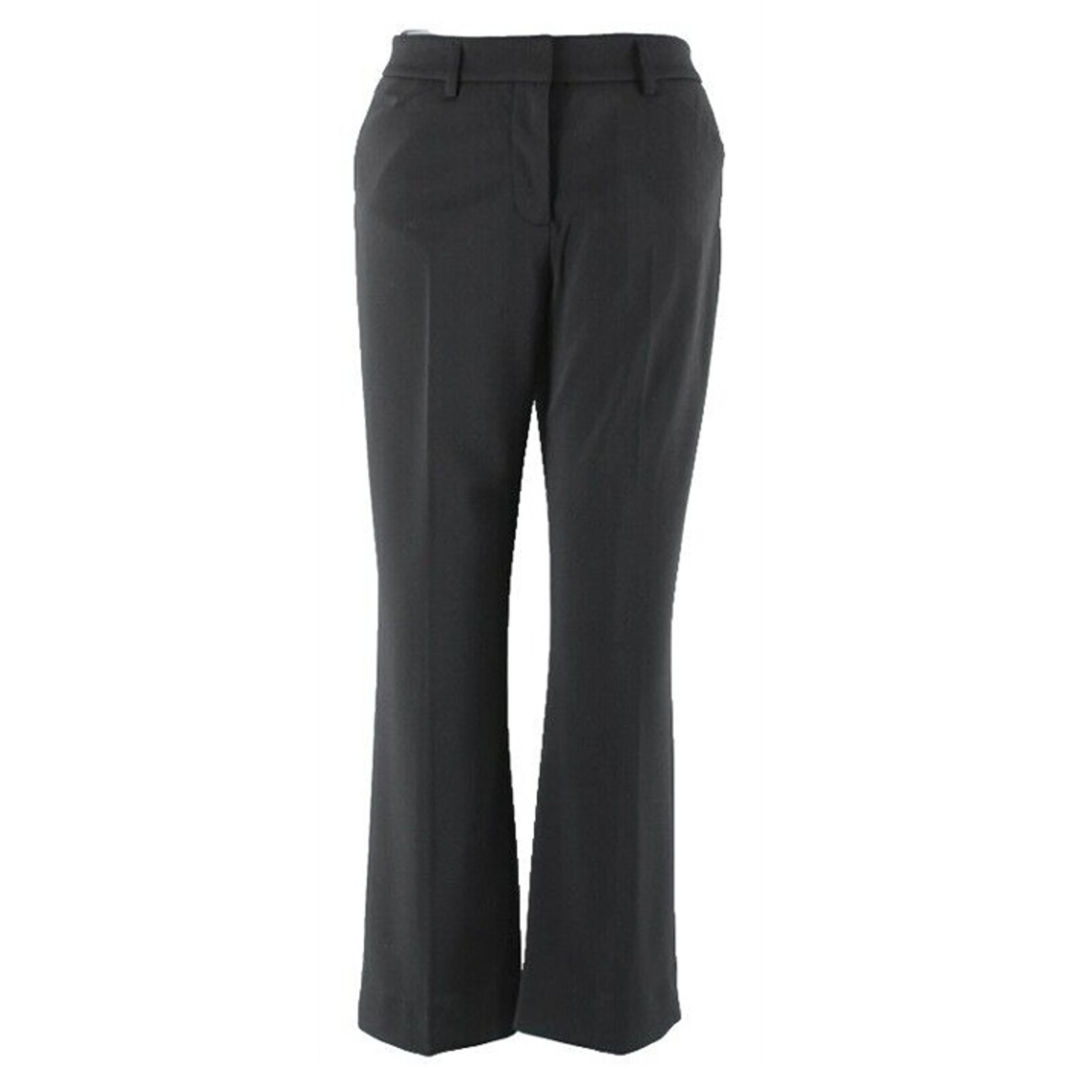 Bar III Sz 8 X 27 Black Clasp Closure Polyester Blend Dress Trouser Pant