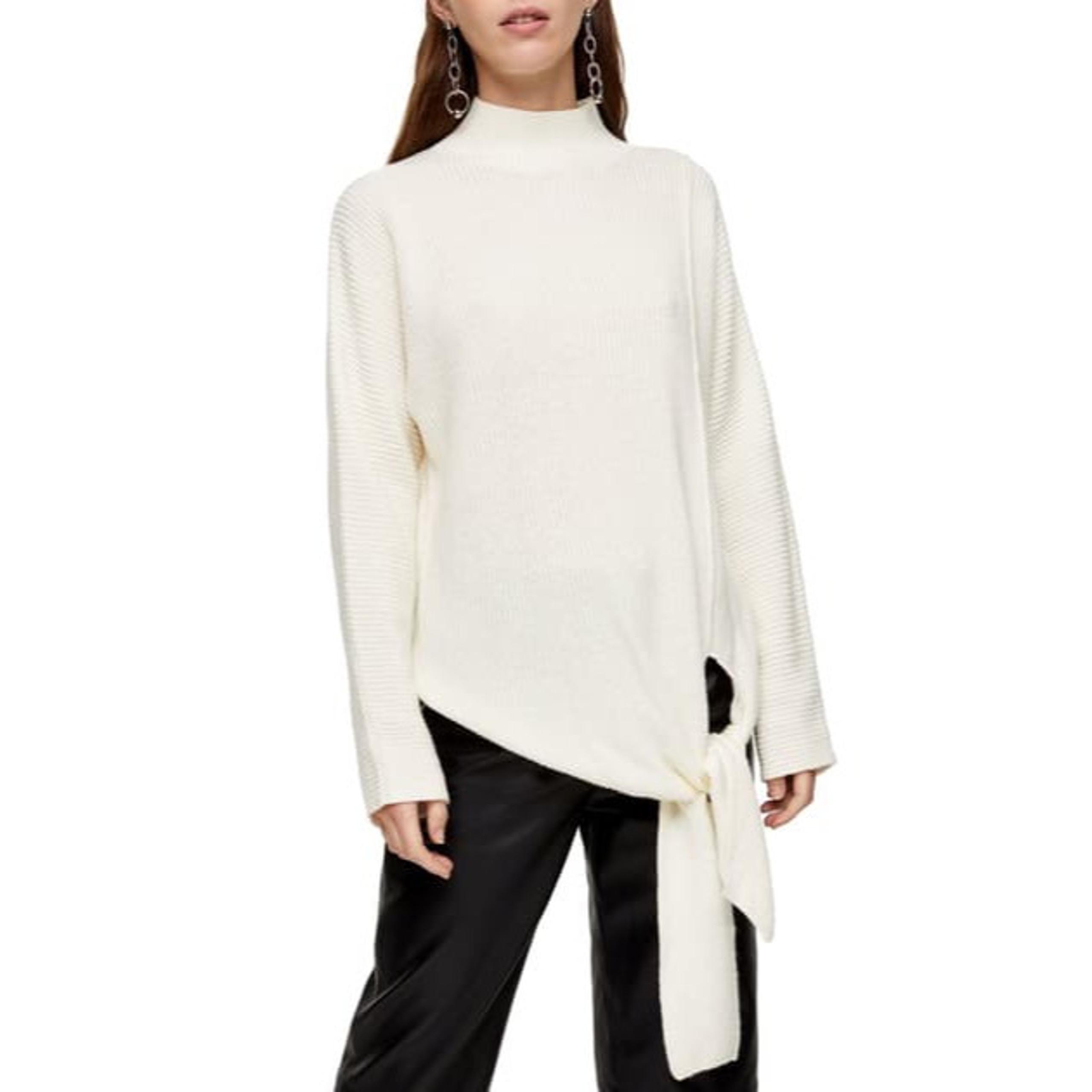 NWT Topshop Womens Knitted Sweater Sz L