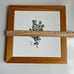 Vintage Tile Thyme Wall Art / Table Decor. Nice & Heavy! Stand NOT Included!