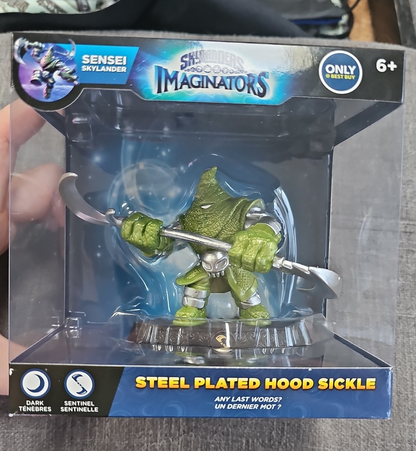 Skylanders Imaginators Sensei Steel Plated Hood Sickle - New in Box Best Buy Exc