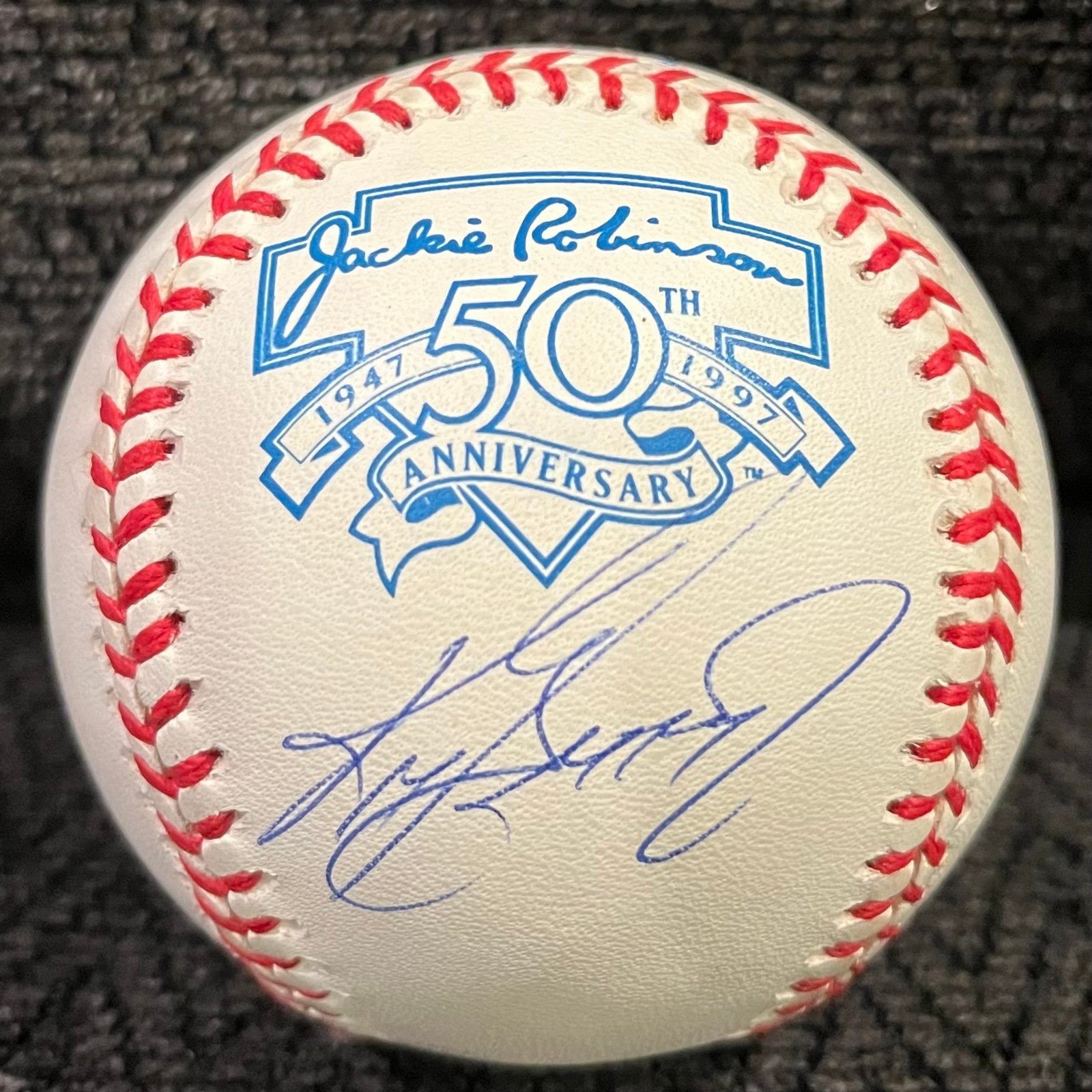 Ken Griffey Jr Signed 50th Anniversary Jackie Robinson with Beckett COA
