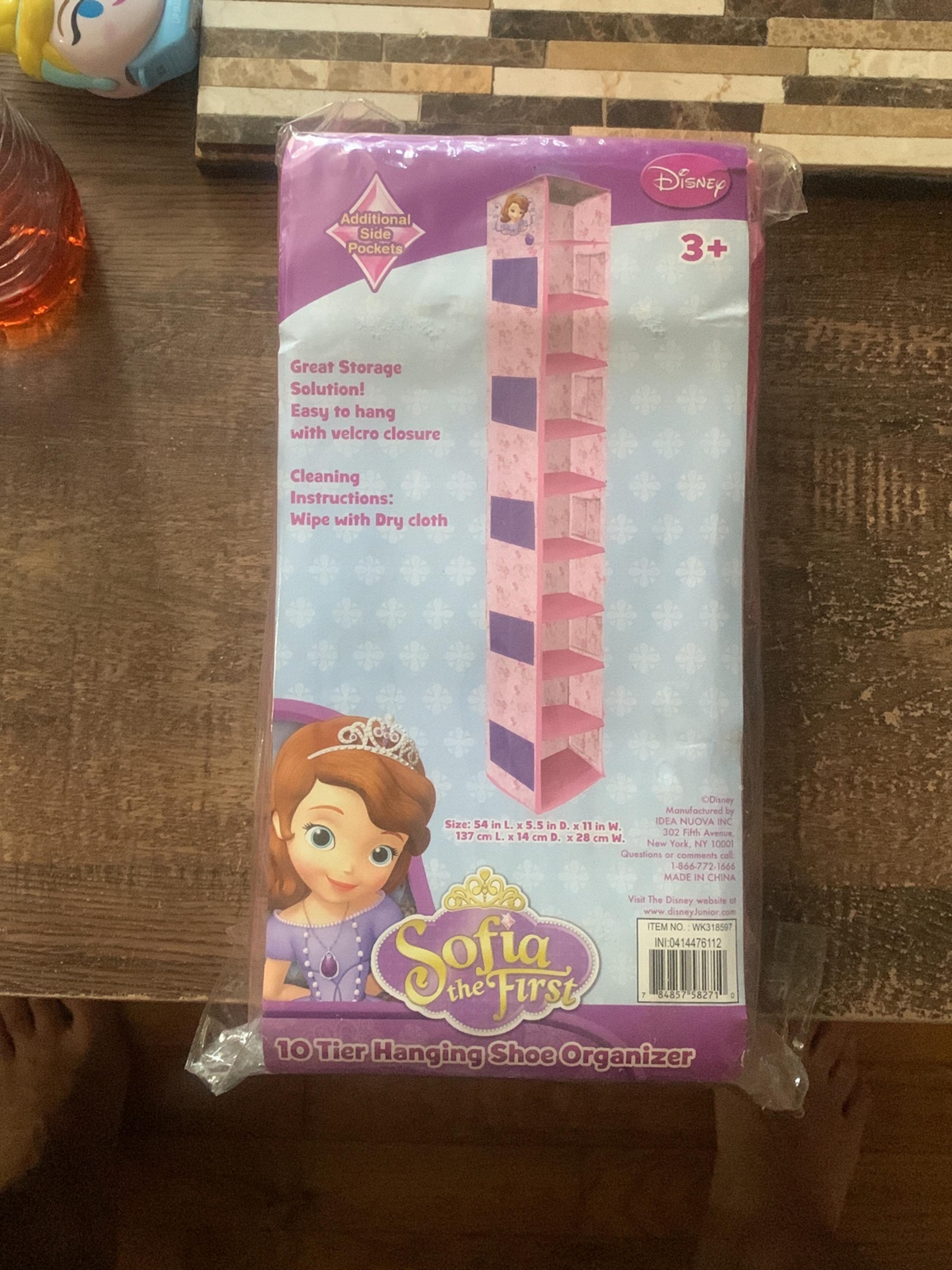 Sofia the First, Disney, Hanging Shoe Organizer