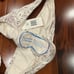 New NWT L*Space Eberjey Bikini Swim Two Piece Set Ruffle Printed Sz Medium Large