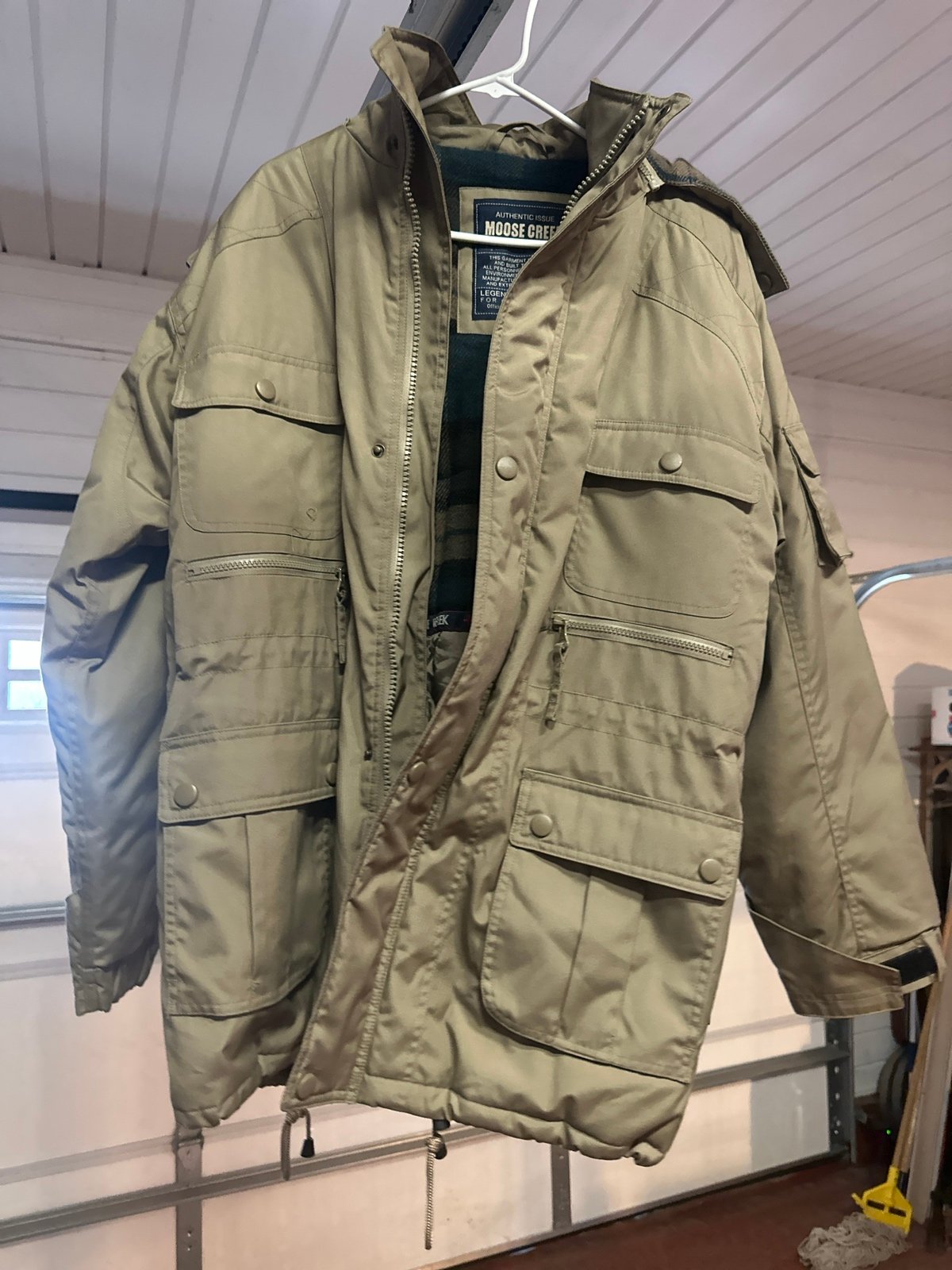 Like New Size Medium Moose Creek Field Jacket With Hood