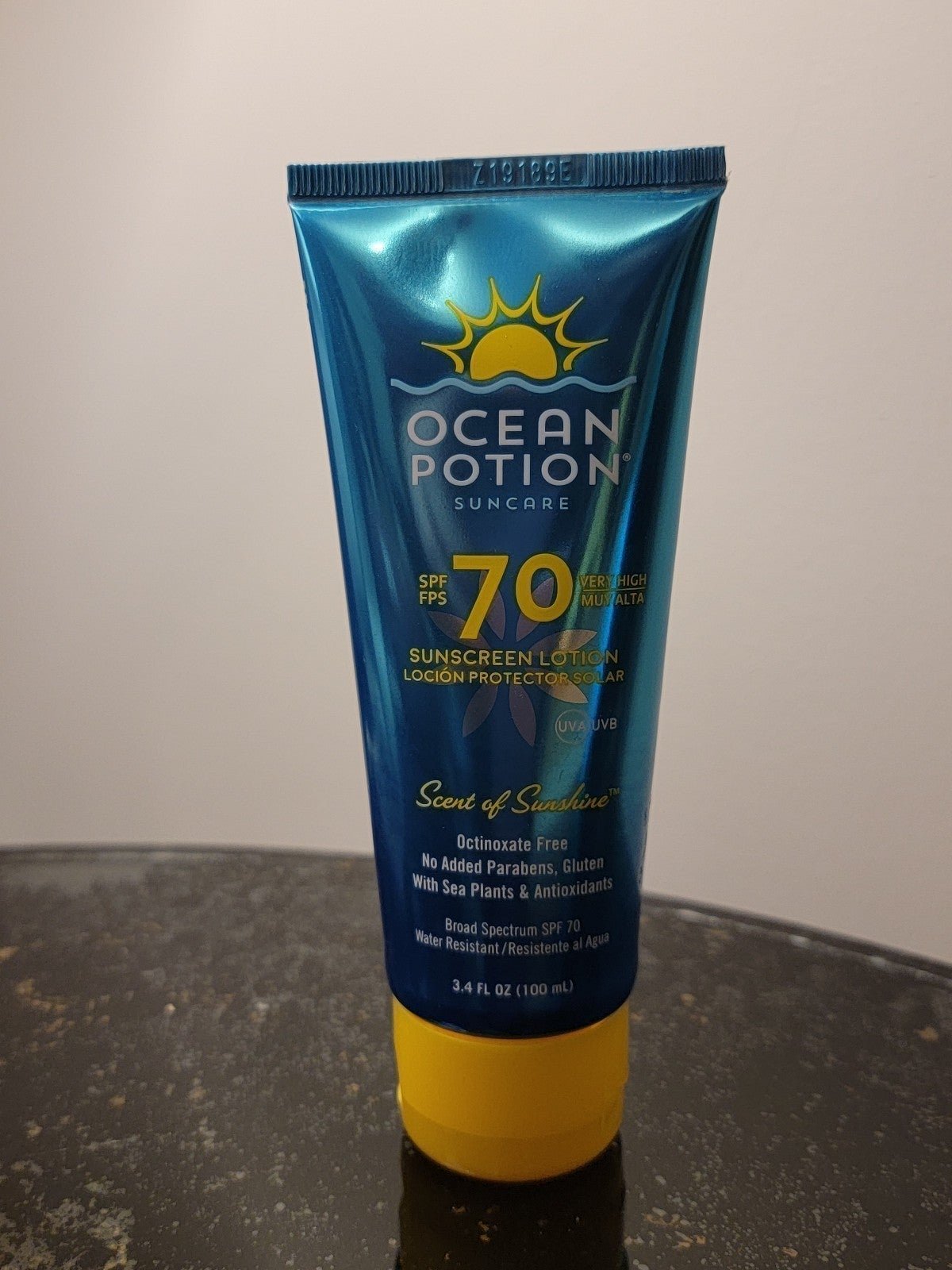 Ocean Potion SPF 70 Sunscreen Lotion Scent Of Sunshine 3.4oz DISCONTINUED VHTF