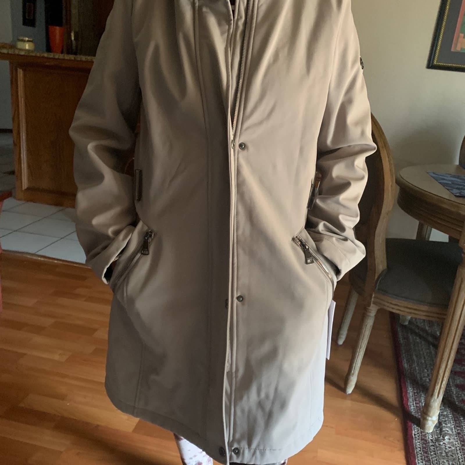 bnwt SMALL Calvin Klein beige jacket
