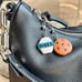 Polymer Milk and Cookies Set of 2 Keychain 3