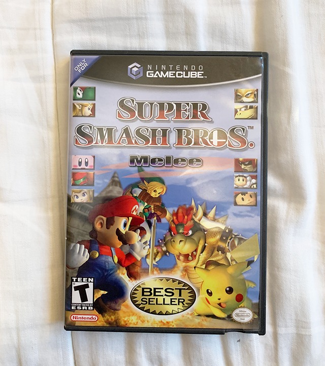 Super Smash Bros Melee for Nintendo Gamecube Game and Case Only