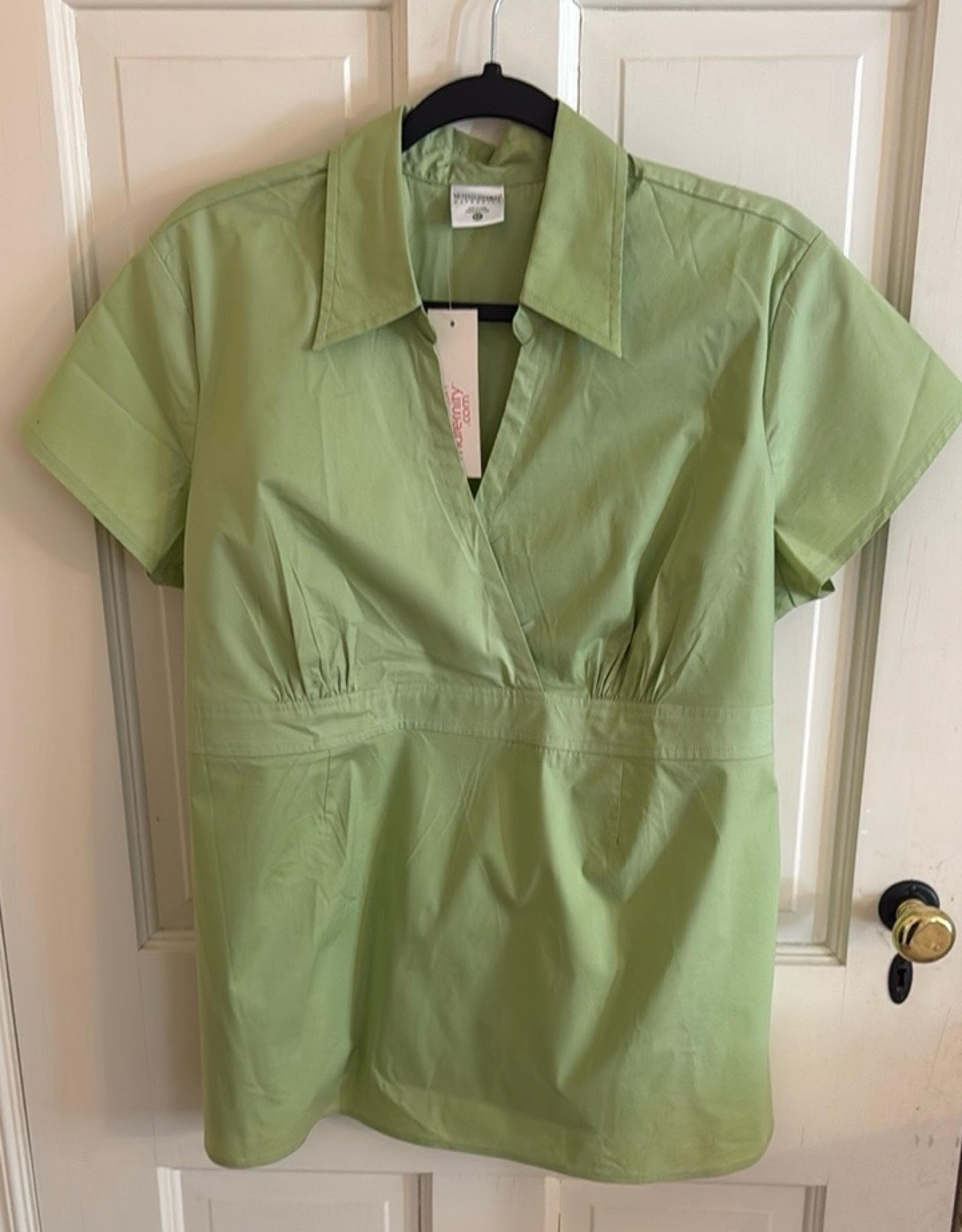 Motherhood Maternity Sage green Maternity blouse Size XL