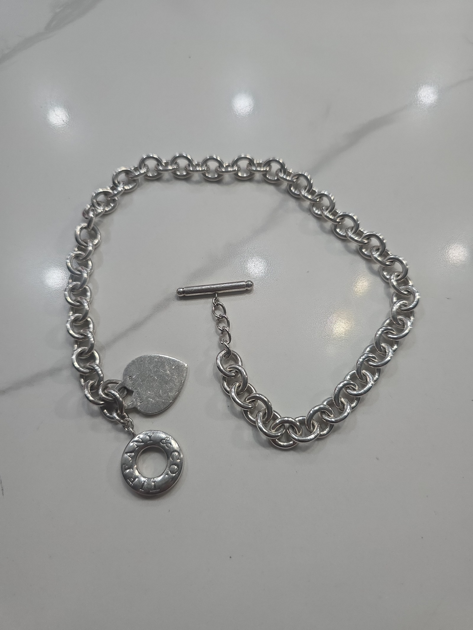 Tiffany toggle necklace