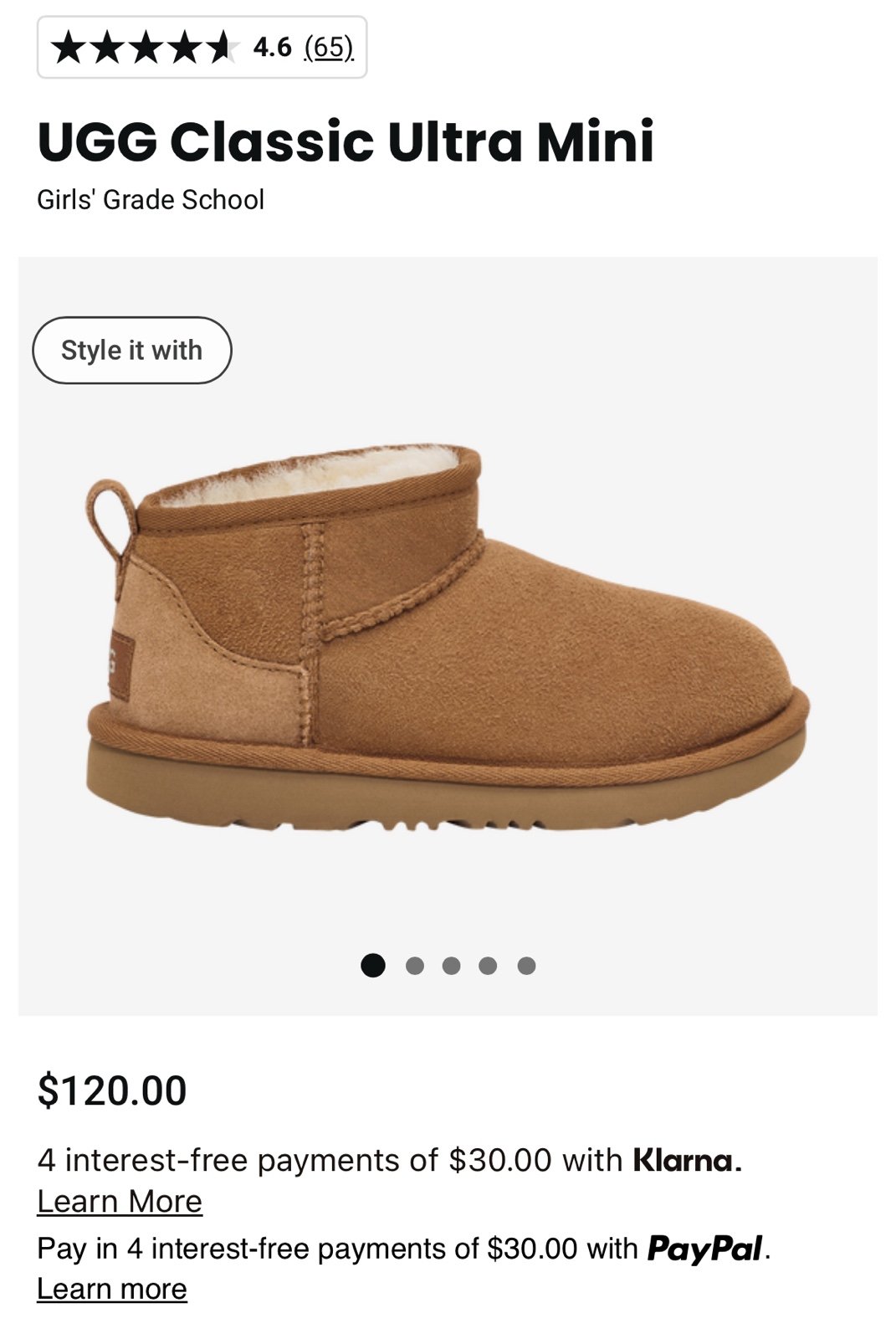 UGG mini