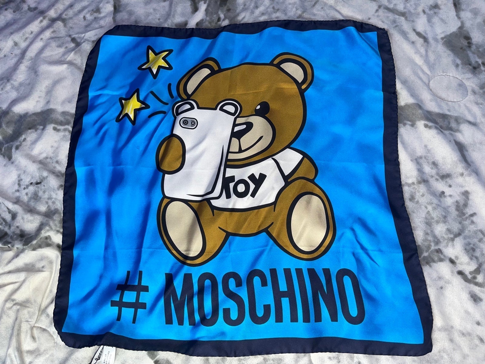 Silk Moschino Scarf