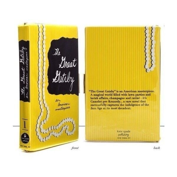 Kate Spade The Great Gatsby Book Clutch Bag