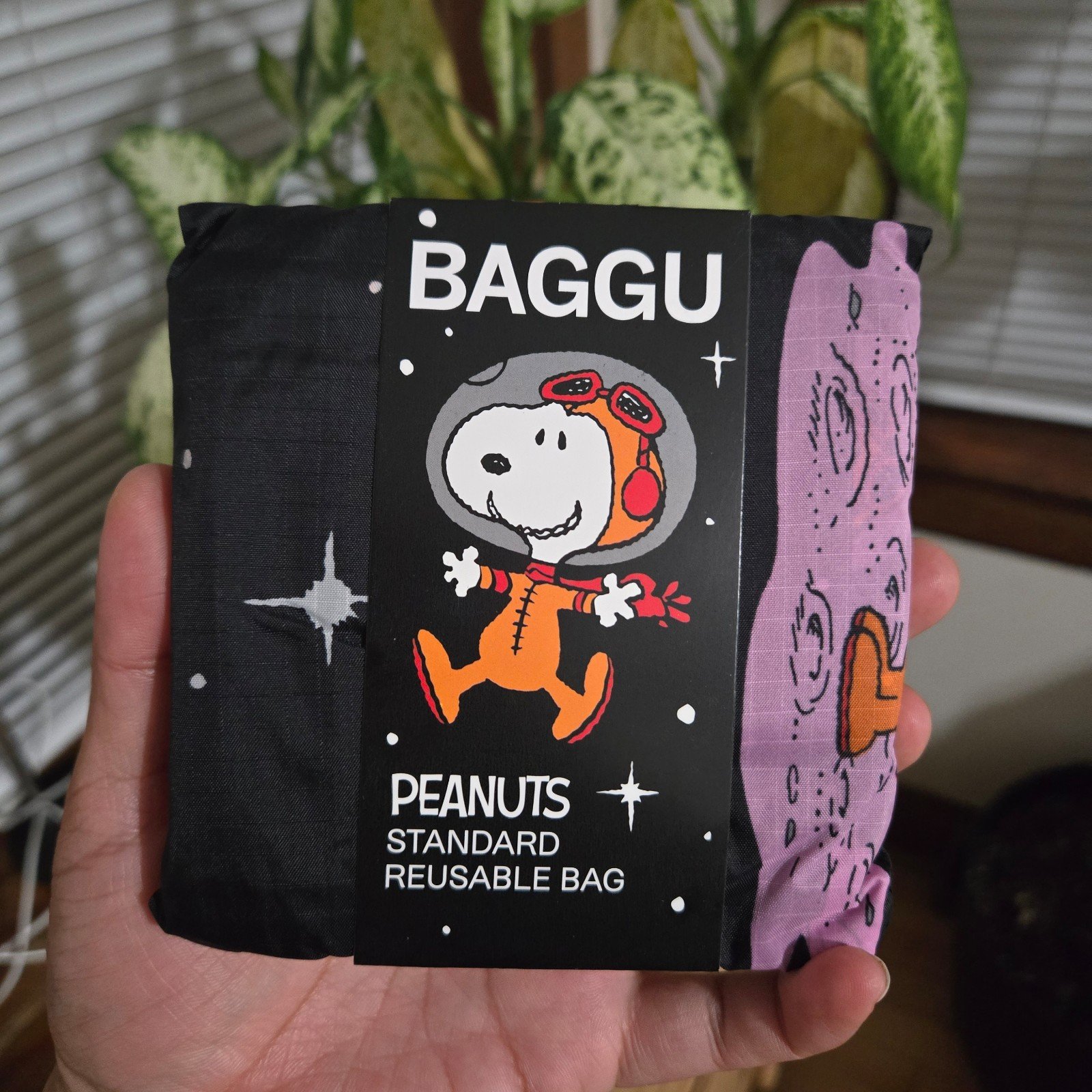 Baggu Peanuts Space Snoopy Standard Reusable Bag