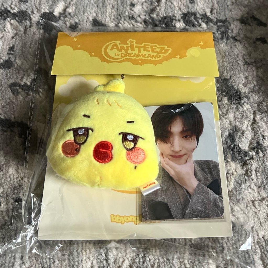 Ateez Aniteez In Dreamland Mini Face Keyring bbyongMING Mingi