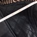 Siena Women's Black Leather Quilted Button Up Jacket Size 14