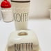 Rae dunn scalloped edge coffee and butter