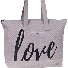 Large LUG Aerial Pearl Tote Bag