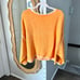 Free People Bardot cropped sweater