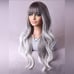 New Ombré Light Grey Hair Wig