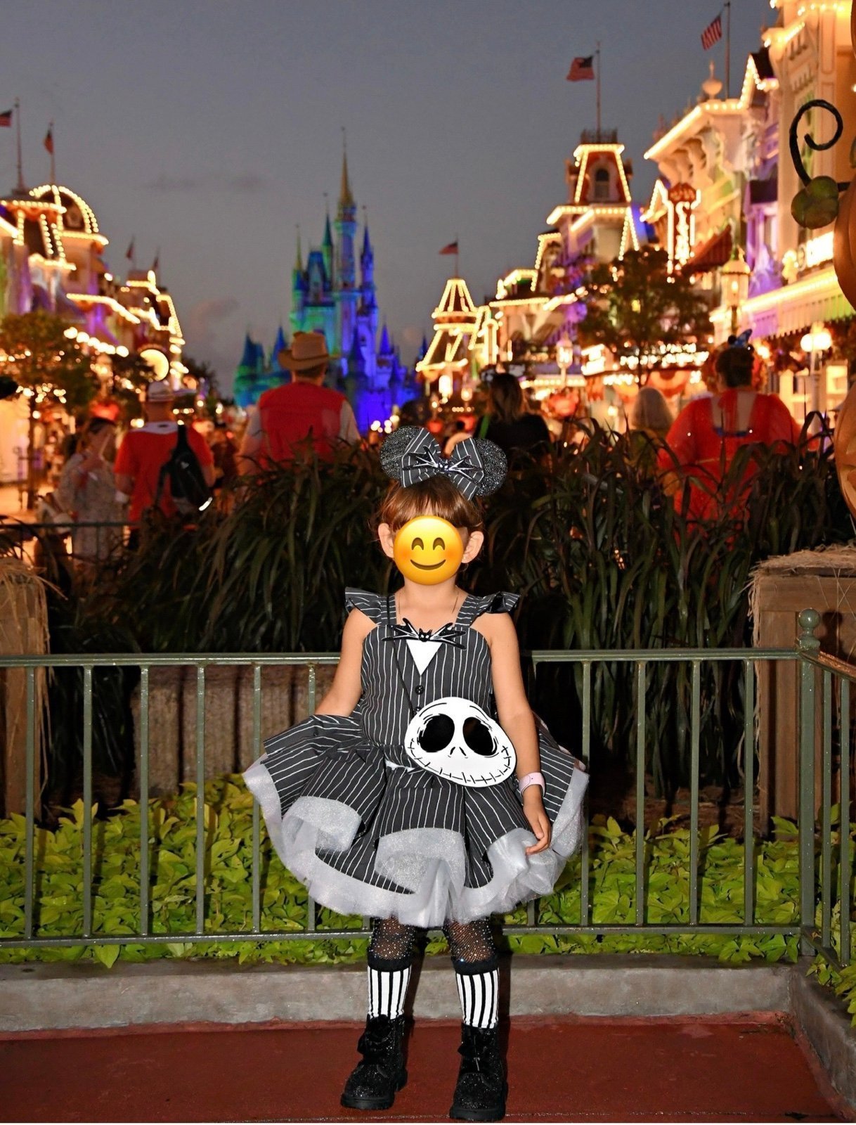 Toddler girl 4T Jack Skellington