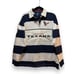 Womens S small Tommy Hilfiger x NFL Football Houston Texans Rugby Top Shirt New