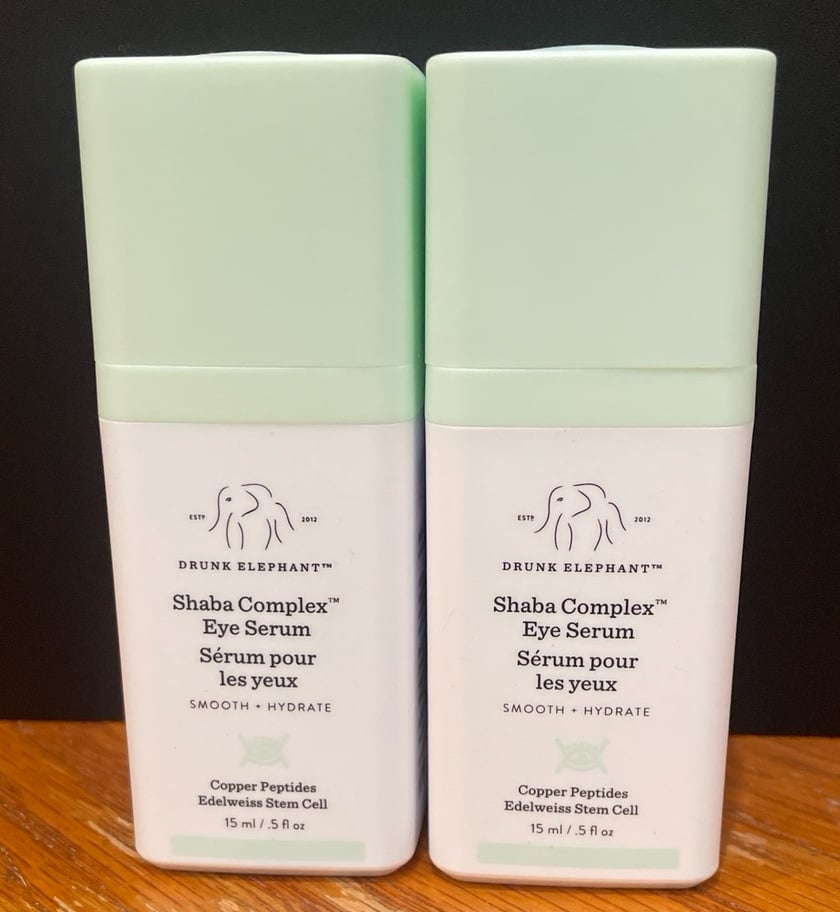 Drunk Elephant Shaba Complex Eye Serum x2