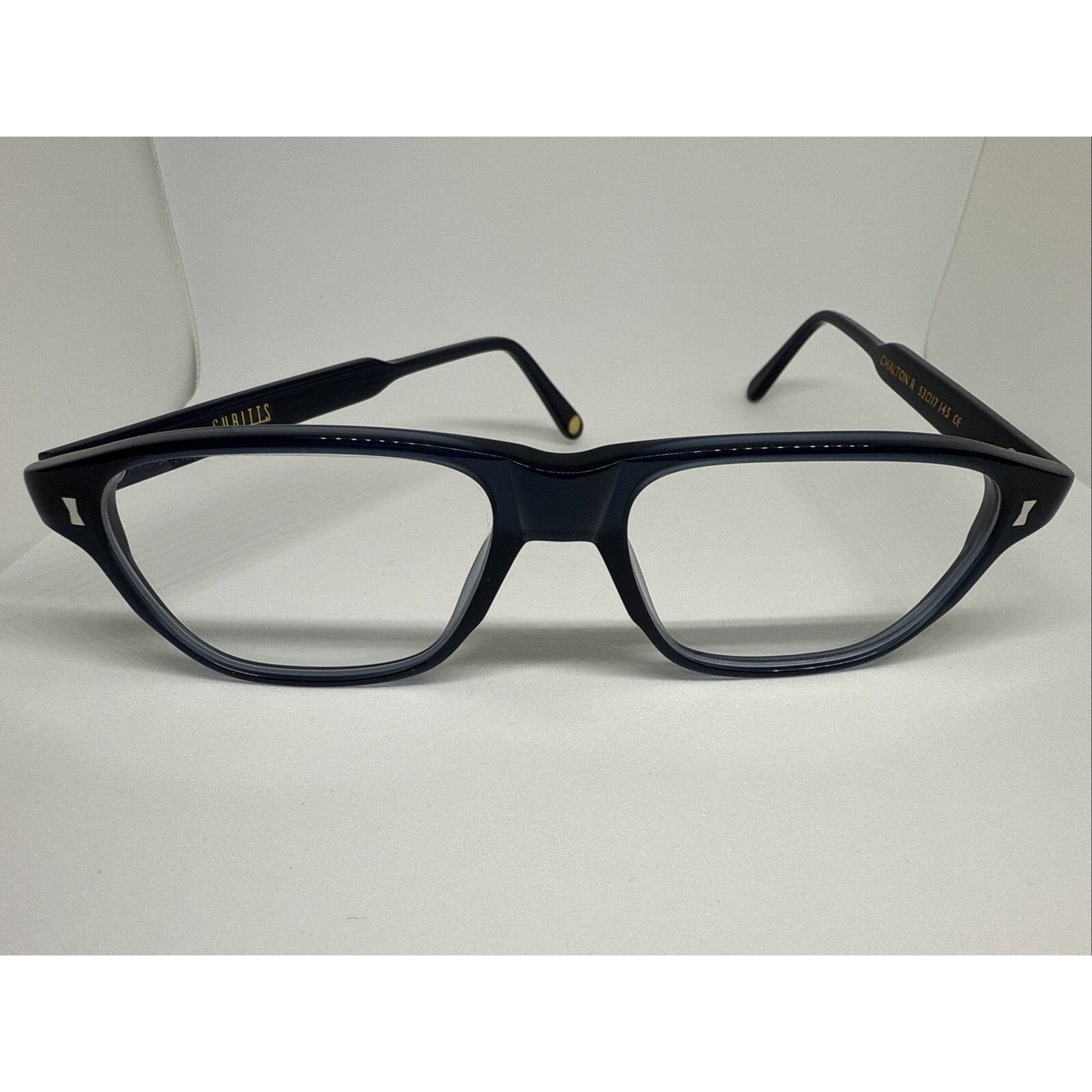 Cubitts Chalton Clear Blue Frame 53mm Eyeglasses