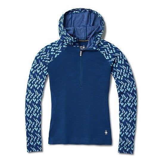Smartwool Women's Merino 250 Base Layer 1/2 Zip Hoodie Sz M