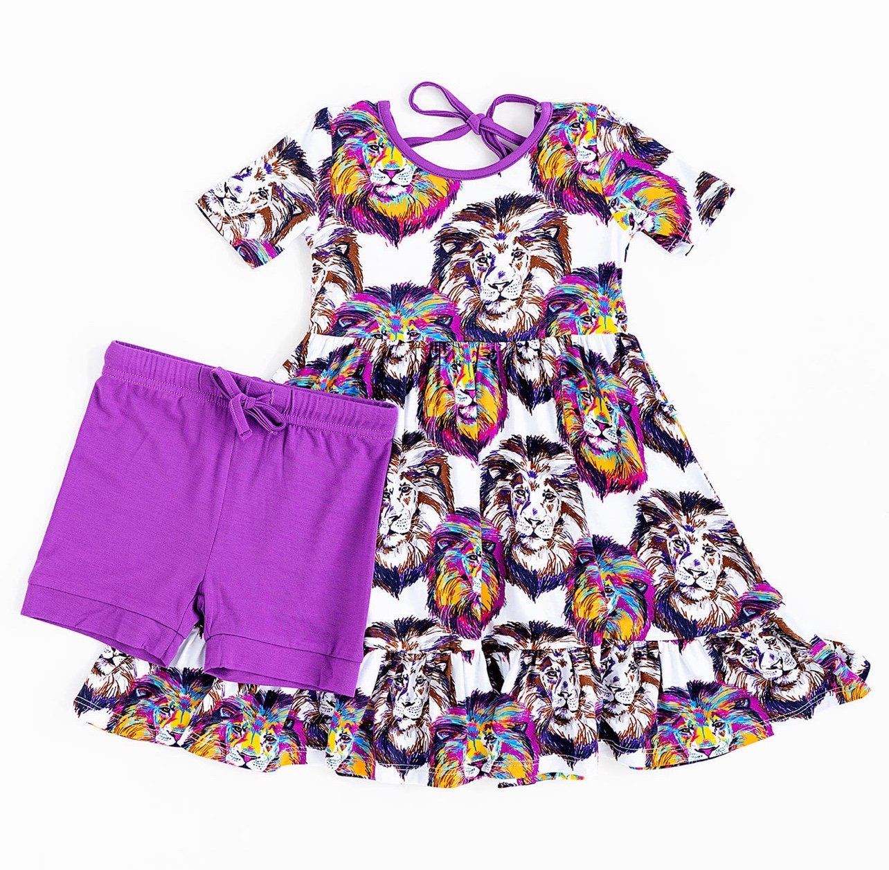 Bums & Roses I ain’t lion dress 3T NWT