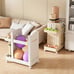 Mat Storage Rack With Wheels, Home Living Room Bedroom Small Trolley -ADWA340