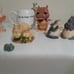 ceramic hippos