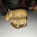 ceramic hippos