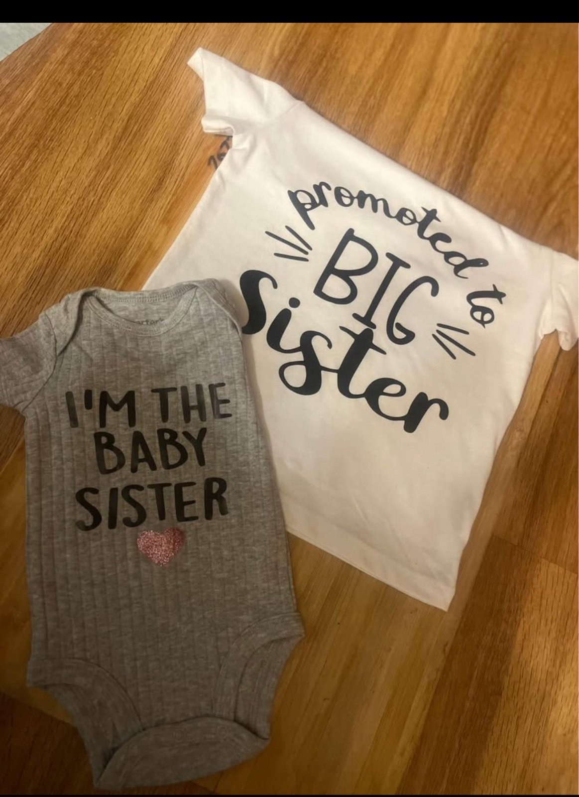 Matching sister shirts