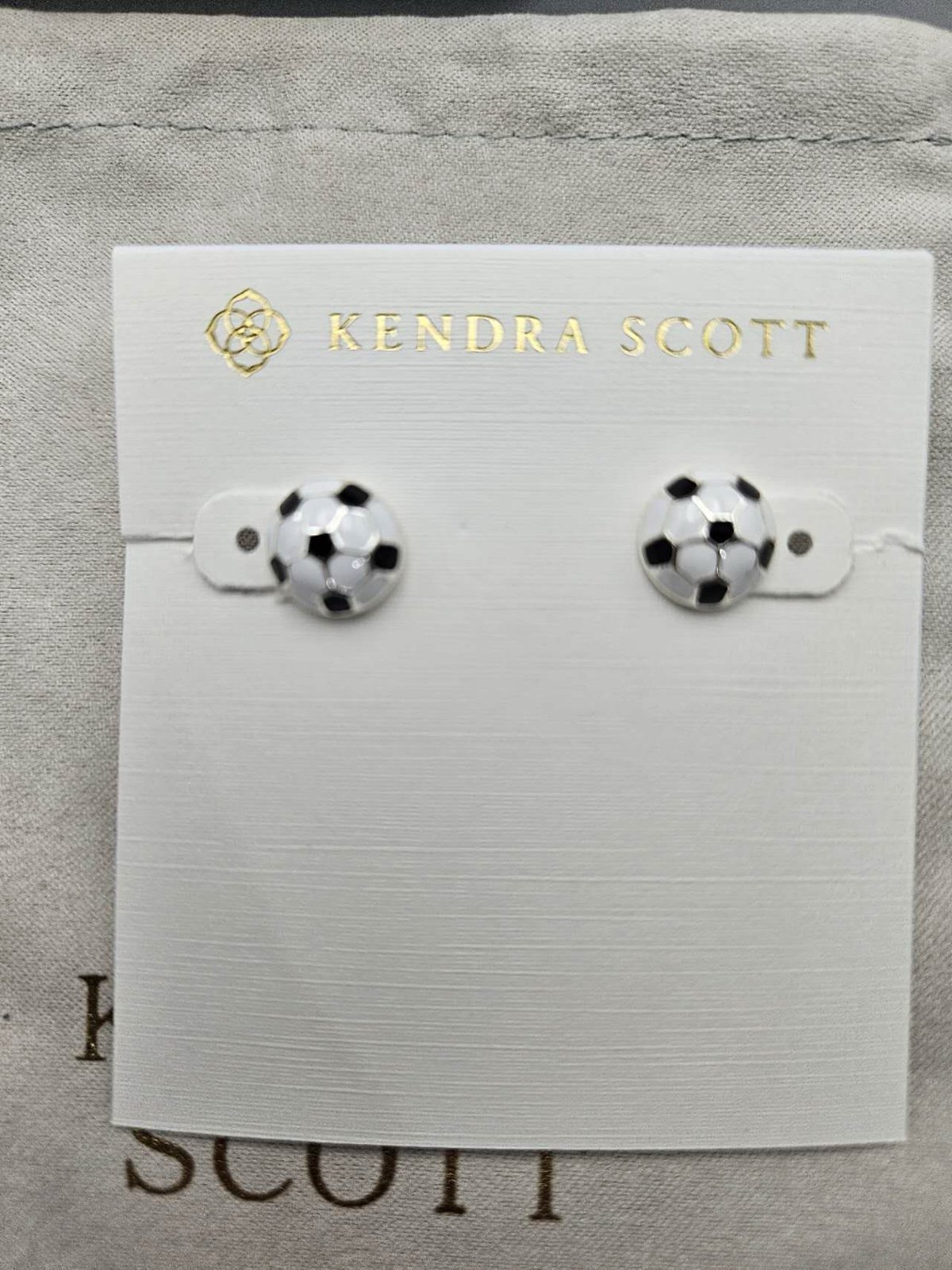 Kendra Scott football earring