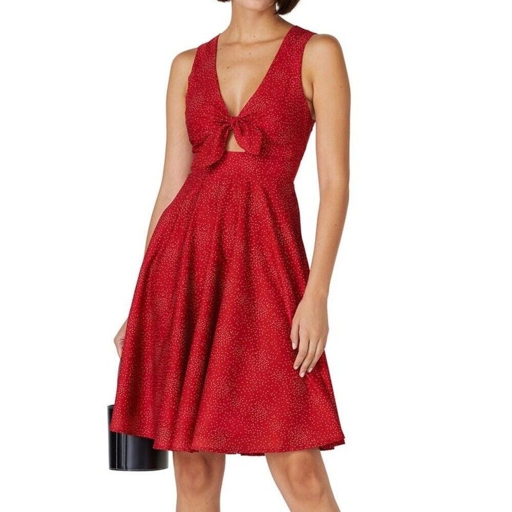 Hutch Red Polka Dot Reese Dress