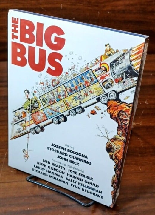 Big Bus (Blu-ray, 1976) SLIPCOVER-NEW (Sealed)-Free Shipping w/Tracking