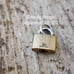 James Avery Silver and Bronze Lock